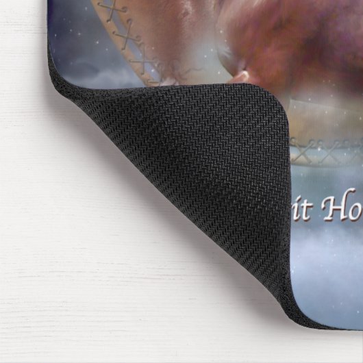 Geist-Pferde Mousepad (Ecke)