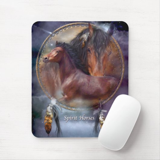 Geist-Pferde Mousepad (Mit Mouse)