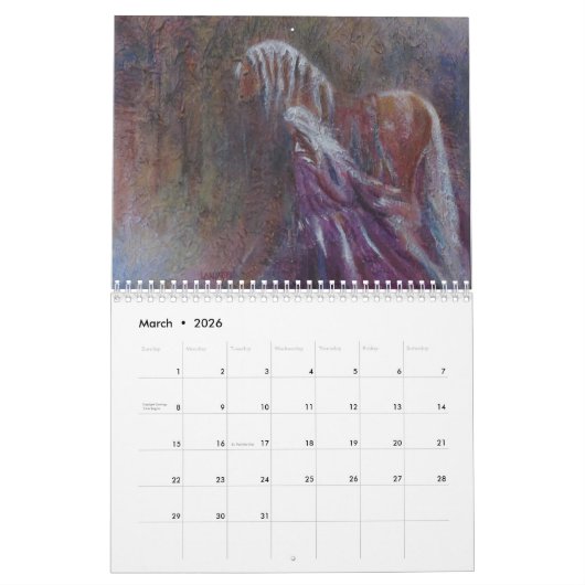 Geist-Pferdekalender 2018 Kalender (Mär 2026)