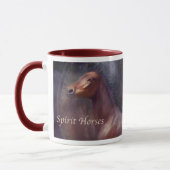 Geist-PferdeTasse Tasse (Links)