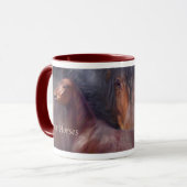 Geist-PferdeTasse Tasse (Vorderseite Links)