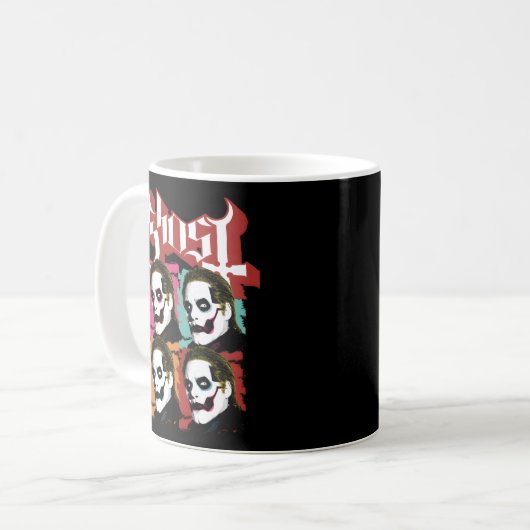 Geist€"Pop Kaffeetasse (Vorderseite Links)