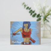 Geist Postkarte (Stehend Vorderseite)