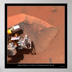 Geist-Rückseite in der Aktion Poster