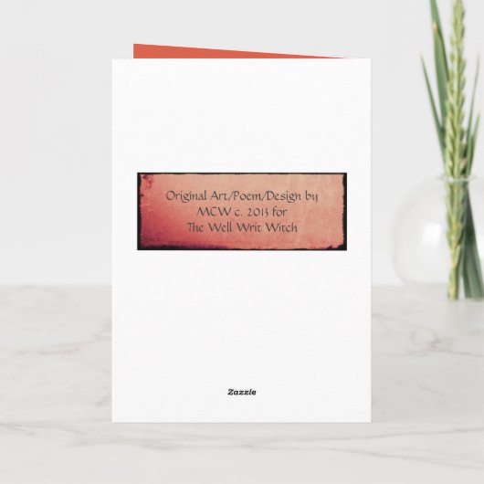 Geist Samhains Karte (Rückseite)