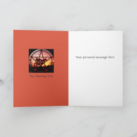 Geist Samhains Karte (Innenseite)