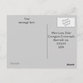 Geist Samhains Postkarte (Rückseite)