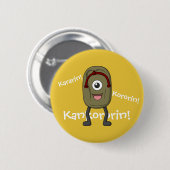 Geist-Sandal Bakezori- Lustiger Yokai Button (Vorne & Hinten)