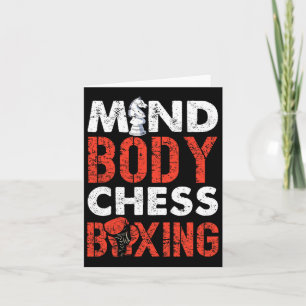 Geist Schach Boxing Pionate Spirit Karte