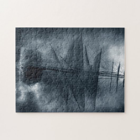 Geist-Schiffs-Puzzlespiel Puzzle (Horizontal)