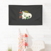 Geist Schildkröte Rollschuhe Halloween Design_1 Banner (Insitu)