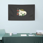 Geist Schildkröte Rollschuhe Halloween Design_1 Banner (Messeveranstaltung)