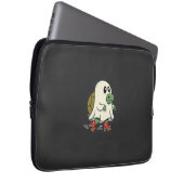Geist Schildkröte Rollschuhe Halloween Design_1 Laptopschutzhülle (Vorne Rechts)