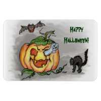 Geist, Schläger und Katze, Happy Halloween!