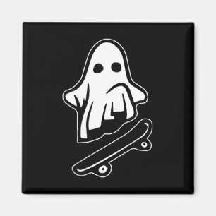 Geist Skateboarding Halloween-Kostüm Lustiger Ghou Magnet