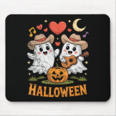Geist spielt Gitarre für Halloween-Fans  Mousepad (Vorne)