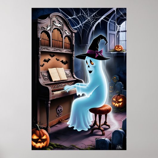 Geist spielt Orgel Poster (Vorne)