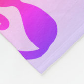 Geist, Spinnennetze und Schwarze Katzen Regenbogen Fleecedecke (Ecke)