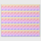 Geist, Spinnennetze und Schwarze Katzen Regenbogen Geschenkpapier (Flach)