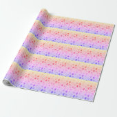 Geist, Spinnennetze und Schwarze Katzen Regenbogen Geschenkpapier (Ungerollt)