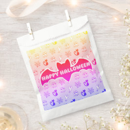 Geist, Spinnennetze und Schwarze Katzen Regenbogen Geschenktütchen