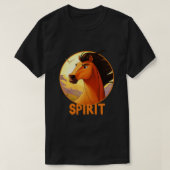 Geist-Stallion des Cimarron T-Shirt (Design vorne)