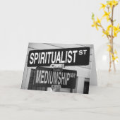 Geist-Straßen-Gruß-Karte Karte (Gelbe Blume)