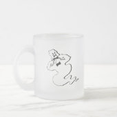 Geist-Tasse Mattglastasse (Links)