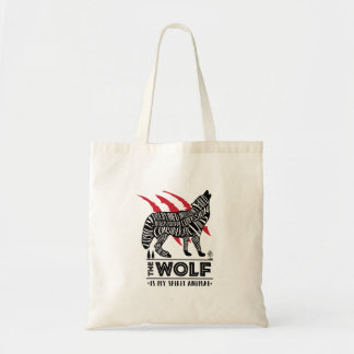 Geist-Tiere: Der Wolf | Tragetasche