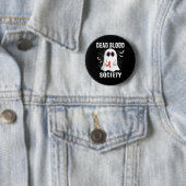 Geist totes Blut Gesellschaft Blutkrebsbewusstsein Button (Beispiel)