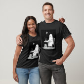 Geist trinkt Tee und liest ein Buch (Unisex)