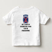 Geist-Truppe-Kleinkind-Shirt Kleinkind T-shirt (Rückseite)