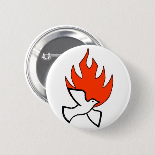 Geist u. Feuer Button (Vorne & Hinten)