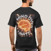 Geist über Grenzen – Fokus Kraft Motivations-Shirt T-Shirt (Rückseite)