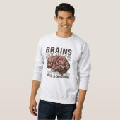 Geist über Langeweile Sweatshirt (Vorne ganz)