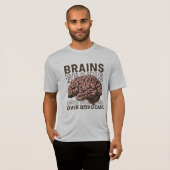 Geist über Langeweile T-Shirt (Vorne ganz)