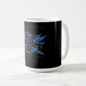 Geist über Materie – Mental-Toughness-Gym Kaffeetasse (VorderseiteRechts)