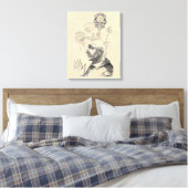 Geist und Bewusstsein "Geist und Bewusstsein" Leinwanddruck (Insitu (Schlafzimmer))