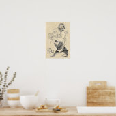 Geist und Bewusstsein Poster (Küche)