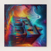 Geist und Spuk Haus Puzzle (Horizontal)