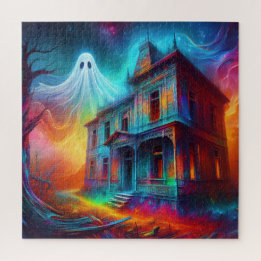 Geist und Spuk Haus Puzzle