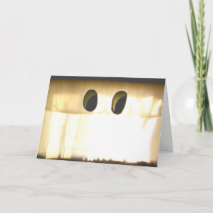 Geist verkleidet als Vorhang Karte