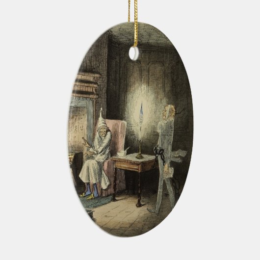 Geist-Verzierung Jakobs Marleys Keramik Ornament (Rechts)