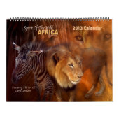 Geist vom wilden - AFRIKA-Kunst-Kalender 2013 Kalender (Titelbild)