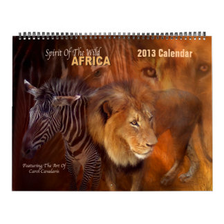 Geist vom wilden - AFRIKA-Kunst-Kalender 2013 Kalender