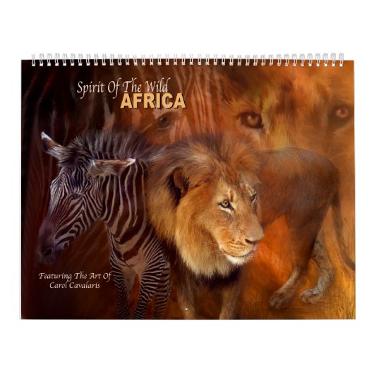 Geist vom wilden - Afrika-Kunst-Kalender Kalender (Titelbild)
