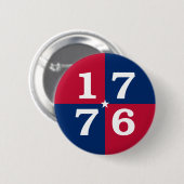 Geist von 1776 button (Vorne & Hinten)