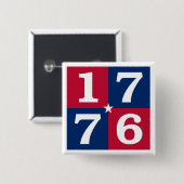 Geist von 1776 button (Vorne & Hinten)