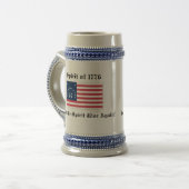 Geist von 1776 ersticken bierglas (Vorderseite Links)