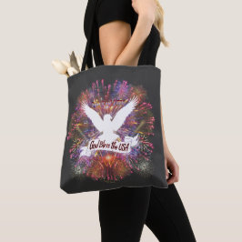 Geist von 1776 Gott segne die USA Feuerwerk Tasche